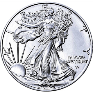 1 oz USA 2026 BU - LIBERTY AMERICAN EAGLE - United States America - Silber Anlagemünze / Investment coin - 1$