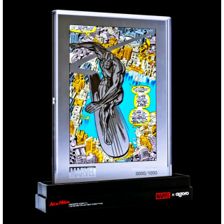 ab Lager* 1 oz Niue 2025 Proof - Die FANTASTISCHEN VIER #72 - Marvel ART in MOTION - silberfolie doppelmotiv color 2 $