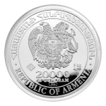 Neu* 5 Kilo Silber Arche Noah Armenien 2026