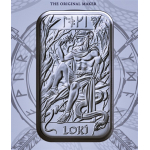wieder bestellbar** 1 oz Motivbarren LOKI Gott des Feuers & der List  - Nordische Götter (3) Norse Gods - Germania Mint Royal Mint UK Kooperation - Top-Welt-Motivbarren