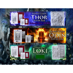 wieder bestellbar** 1 oz Motivbarren LOKI Gott des Feuers & der List  - Nordische Götter (3) Norse Gods - Germania Mint Royal Mint UK Kooperation - Top-Welt-Motivbarren