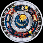 NEU** 1 oz Malta 5 Euro 2025  Proof - City Hall Uhr...