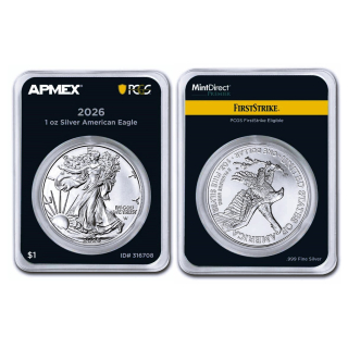NEU* 1 oz USA 2026 PCGS FIRST STRIKE - LIBERTY AMERICAN EAGLE - Silber 1$ - Zertifizierte Münze !