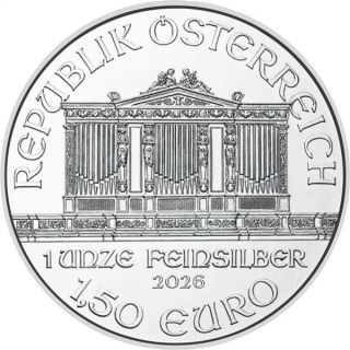 NEU* 1 oz Wiener Philharmoniker 2026 Österreich - Silber BU 1,5 Euro