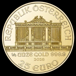 1/4 Unze Gold Wiener Philharmoniker Österreich 2026 BU