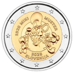 2 Euro Slowenien 2025 Miki Muster