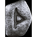 1 oz RUNEN Barren Germania - THURISAZ - Schutz & Transformation  - Runenkunde Altgermanische Schriftzeichen (10) - Germania Edition - Antique Finish - UV Leuchtend  - Germania Mint Edition