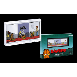 1 oz Niue 2025 Proof - GARFIELD ODIE & JON (3) - Nickelodeon - silber Rectangle color - 2 NZ$    #1
