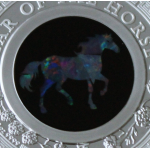 Aurinum*Top*Angebot* 1 oz Australien 2026 OPAL Proof - Jahr des Pferdes / Year of the Horse - LUNARSERIE OPAL -1 AU$ - Silberpferd