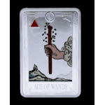 1 oz Niue Tarot 2025 Proof - ACE of WANDS / Ass der...