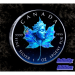Edition* 1 oz Maple Leaf 2025 - FROST WOMAN THE ICE LADY - Die Lady im Eis - Silber Color