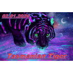 1 oz Niue 2026 Black Proof Gilded - TASMANISCHER / Tasmanian TIGER - SilberEdition 1 $