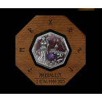 Neu*new** 2 oz Silber Germania WITCHCRAFT (2) Amethyst -...