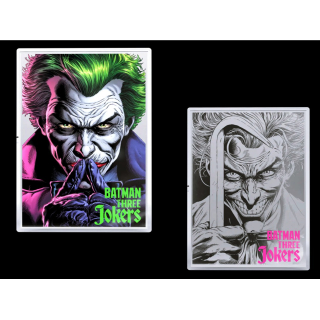 OSTERANGEBOT ab Lager ** 1 oz Niue 2026 Folie Proof - Three JOKERs  #1 - silber color 2 $- 10 % Chance Chase Variante