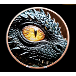 Neu ** 5 oz Kupfer/Copper Motivbarren 2026 - Der  Majestätische DRACHE - Majestic DragonKupferedition - High relief - Vorverkauf !