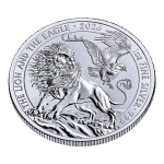 NEU* 1 oz 2026 UK - BRITISH LION & AMERICAN EAGLE -...