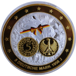 3,5 oz Kupfer/Copper Proof - ABSCHIED von der DM Deutsche...