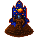 Wieder*Bestellbar** 10 oz Kupferedition 3-Dimensional -...