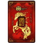 NEU** 1 g Goldbarren 2026 Jahr des PFERDES / Year of the Horse - Coin Card Goldbarren Germania Mint
