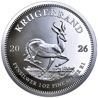 NEU*** 1 oz Krügerrand 2026 Proof Südafrika - Silbermünze