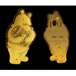 1/4 Unze Gold Niue 2026 Proof - Disney Winnie the Pooh Der HONIGBÄR Figur - Celebrating 100 Years of Winnie the Pooh - 25 NZ$ - Auflage 100 - Einzelstück !