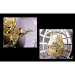 NEU* 1 oz Liberia 2026 GILDED PROOF - Die FRIEDENSTAUBE PEACE  - Silber 20 $ - Neue Flagschiffserie Pressburg Mint - Erstausgabe !