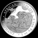 Letzte* 1 oz Somalia Elefant 2026 Privy WMF Berlin -...
