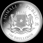 NEU* 1 oz Somalia Elefant 2026 Privy WMF Berlin -...