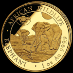 AURINUM-TOP-ANGEBOT** 1 oz Gold Somalia Elefant 2026...