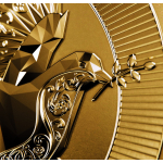 NEU* 1/2 oz GOLD Liberia 2026 - Die FRIEDENSTAUBE PEACE  - Gold 250 $ - Neue Flagschiffserie Pressburg Mint - Erstausgabe !