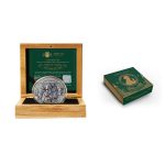 NUR auf ANFRAGE ! 200 g Niue 2026 Silberedition - SHERLOCK HOLMES Das Zeichen der Vier - Silber Ultra High Relief Color 15$ - Auflage 100 - Numismatik Masterpiece