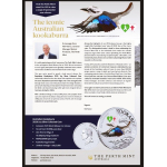 Aurinum*Sonderpreis* 1 oz Australien 2026 Kookaburra Double Privy Ampelmännchen Coin Card - Berlin World Money fair - silber 1 AU$