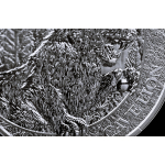 Neue Serie** 1 oz Liberia 2026 BU HÖHLENLÖWE / CAVE LION - Panthera spelaea - MEGAFAUNA Neue Serie (1.) Startmotiv - Silber BU 20$ - Germania Mint