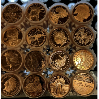 NEU** 10 x  1 oz USA Kupfer Kollektion - Diverse Motive - in Kürze bestellbar