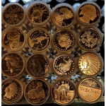 NEU** 10 x  1 oz USA Kupfer Kollektion - Diverse Motive