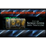 NEU* 1 oz Motivbarren RUTHENIUM Edition ODIN der Göttervater Nordische Götter - Silber Gilded - Germania Mint Royal Mint UK Kooperation