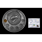 Neue Serie** 2 oz Liberia 2026 Ultra High Relief HÖHLENLÖWE / CAVE LION - Panthera spelaea - MEGAFAUNA Neue Serie (1.) Startmotiv - Silber 25$ - Germania Mint