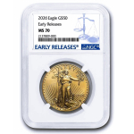 TAGESPREIS auf Anfrage** 1 oz GOLD USA 2026 NGC MS70 -...