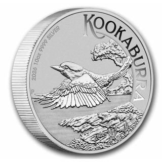 NEU* 10 oz Australien 2026 - KOOKABURRA  - Perth Mint Kookaburraserie - Silber BU 10 AU$