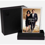 5 x 5 g Silberfolie JAMES BOND 007 FILMPLAKATE - Casino Royale Skyfall Spectre No Time to Doe Quantum