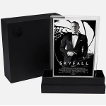 5 x 5 g Silberfolie JAMES BOND 007 FILMPLAKATE - Casino Royale Skyfall Spectre No Time to Doe Quantum