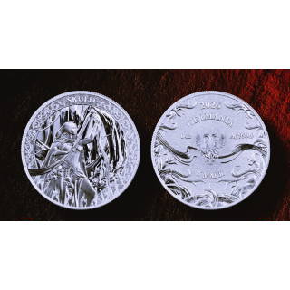 Neu** 1 oz Silber Germania 2026 NORNS - Sherin/Seeress SKULD - Baum des Lebens YGGDRASIL - Alte Mächtige Seherinnen - Vergangenheit Gegenwart Zukunft - Germania Mint