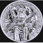 Neu** 1 oz Silber Germania 2026 NORNS - Sherin/Seeress VERDANDA - Baum des Lebens YGGDRASIL - Alte Mächtige Seherinnen - Vergangenheit Gegenwart Zukunft - Germania Mint