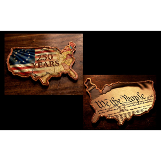 NEU** 10 oz Kupferedition - 250 Jahre USA Unabhängigkeit / WE THE PEOPLE - Color Motivbarren - VORVERKAUF !