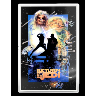 Aurinum*TOP*Angebot** 1 oz Niue 2025 Proof Folie - STAR WARS RETURN of the JEDI / Die Rückkehr der JEDI-RITTER  - Silber 2 $