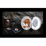 1 oz Niue 2026 Proof - SMILODON Säbelzahntiger Sabre...