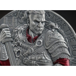 NEU ** 2 oz Kamerun 2026 WALHALLA  - IVAR der KNOCHENLOSE / IVAR the BONELESS - Der Weg zu WALHALLA Way to Walhalla- Wikinger - silber Antique Finish - 2000 Frs - Vorverkauf / Presale