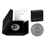 2 oz Samoa 2026 LEOPARD - BORN to be WILD (1.) - Der Jäger des Dchungels / Hunter of the Jungle - Silber Antik High Relief Color 5 $