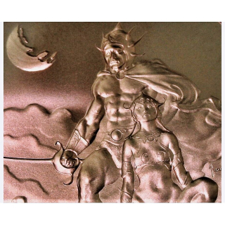 BRANDNEU** 2 oz Kupferedition - Frank Frazetta SWORDMAN of MARS - VORVERKAUF - PRESALE !     #1