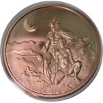 BRANDNEU** 2 oz Kupferedition - Frank Frazetta SWORDMAN of MARS - VORVERKAUF - PRESALE !     #1